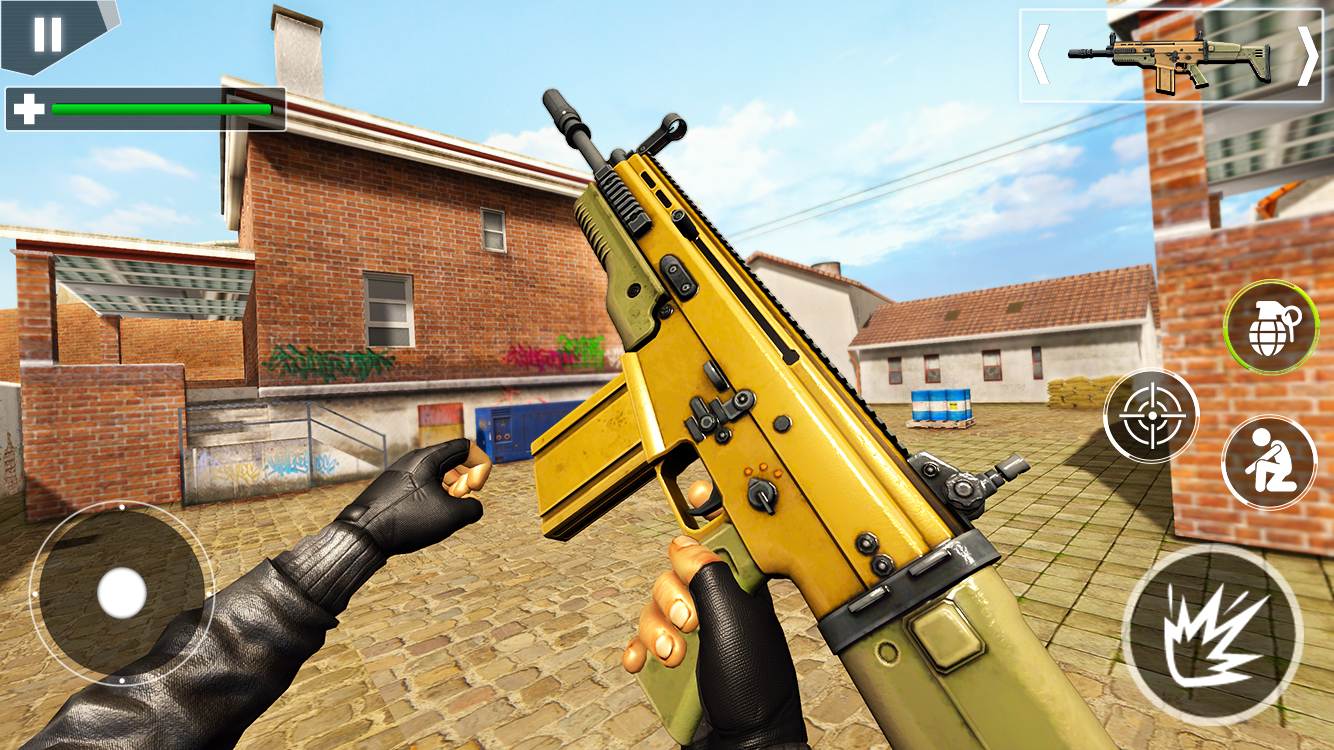 اسکرین شات 6 برنامه Police Fps Shooting Gun Games