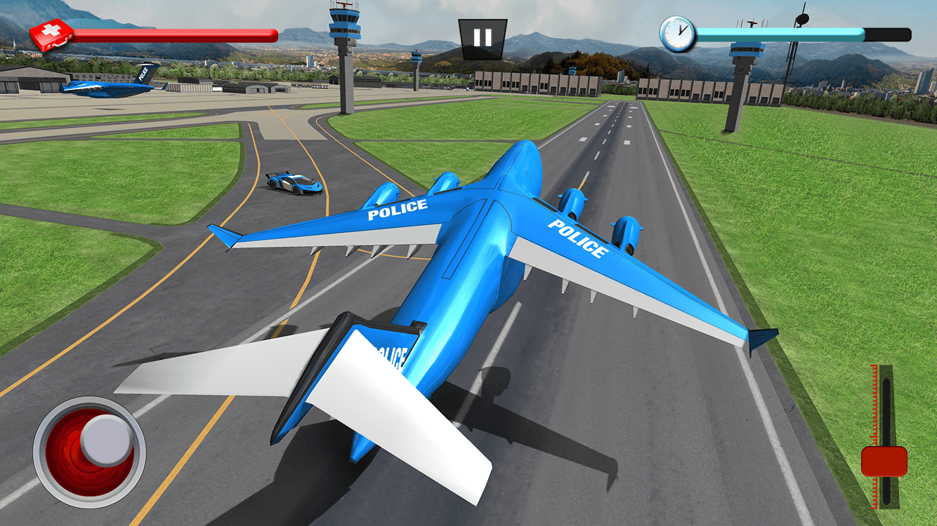 اسکرین شات 6 برنامه Police Robot Car Transporter