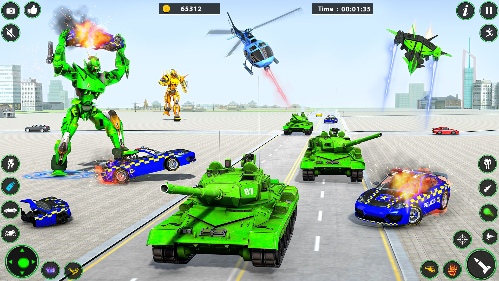 اسکرین شات 7 برنامه Robot Games: Kar Robot Game