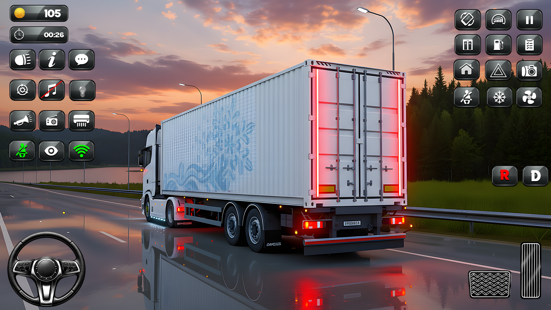 اسکرین شات 7 بازی US Cargo Heavy Truck Driver