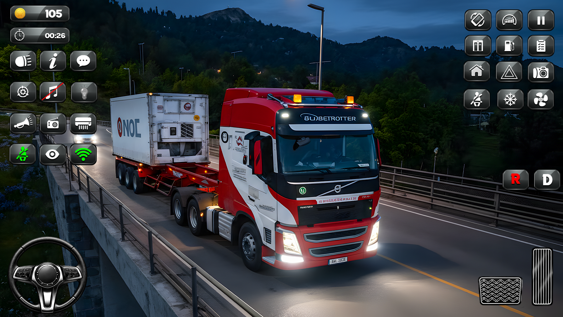 اسکرین شات 3 بازی US Cargo Heavy Truck Driver