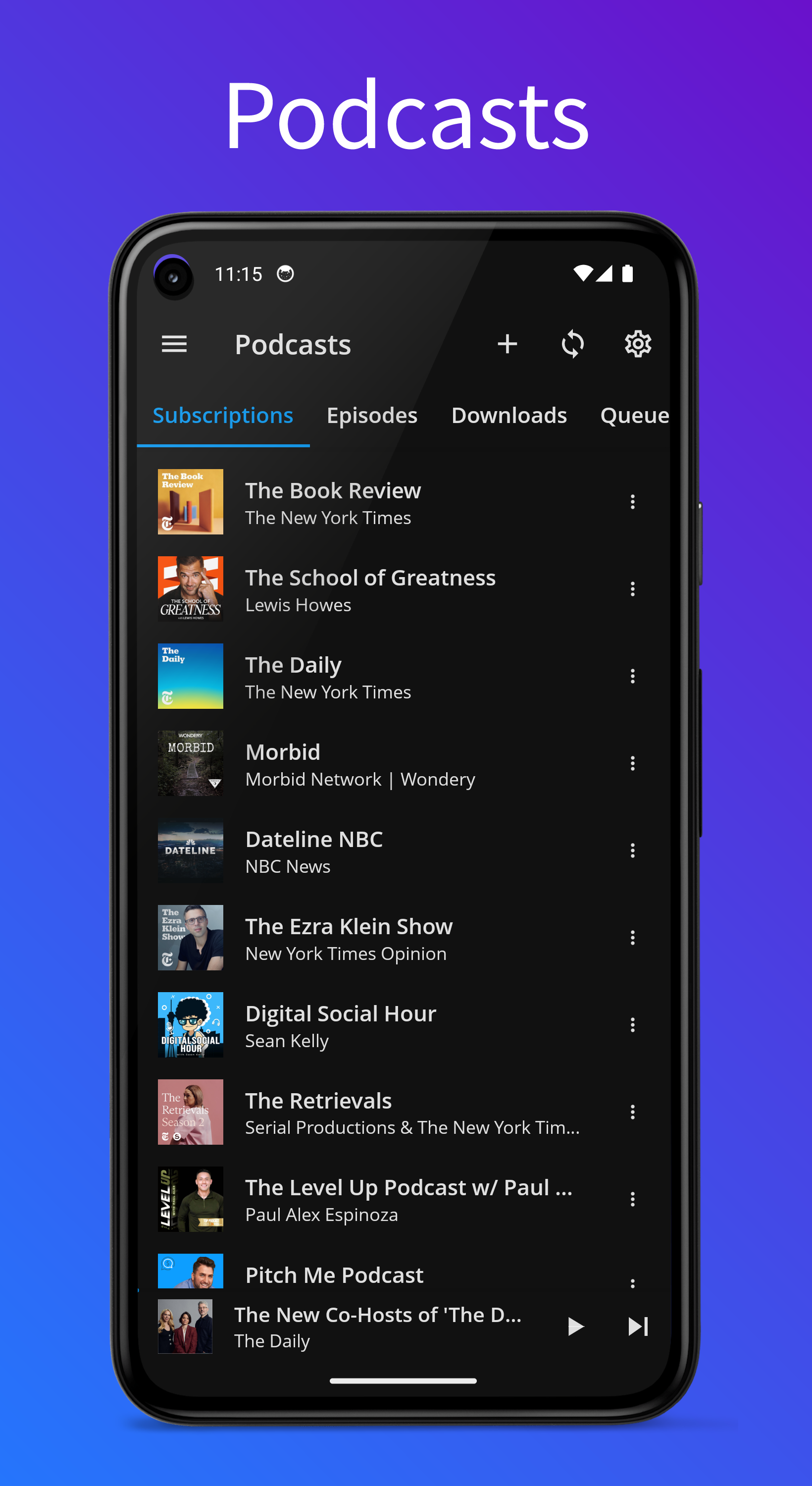اسکرین شات 7 برنامه Alto Music Player & Podcast