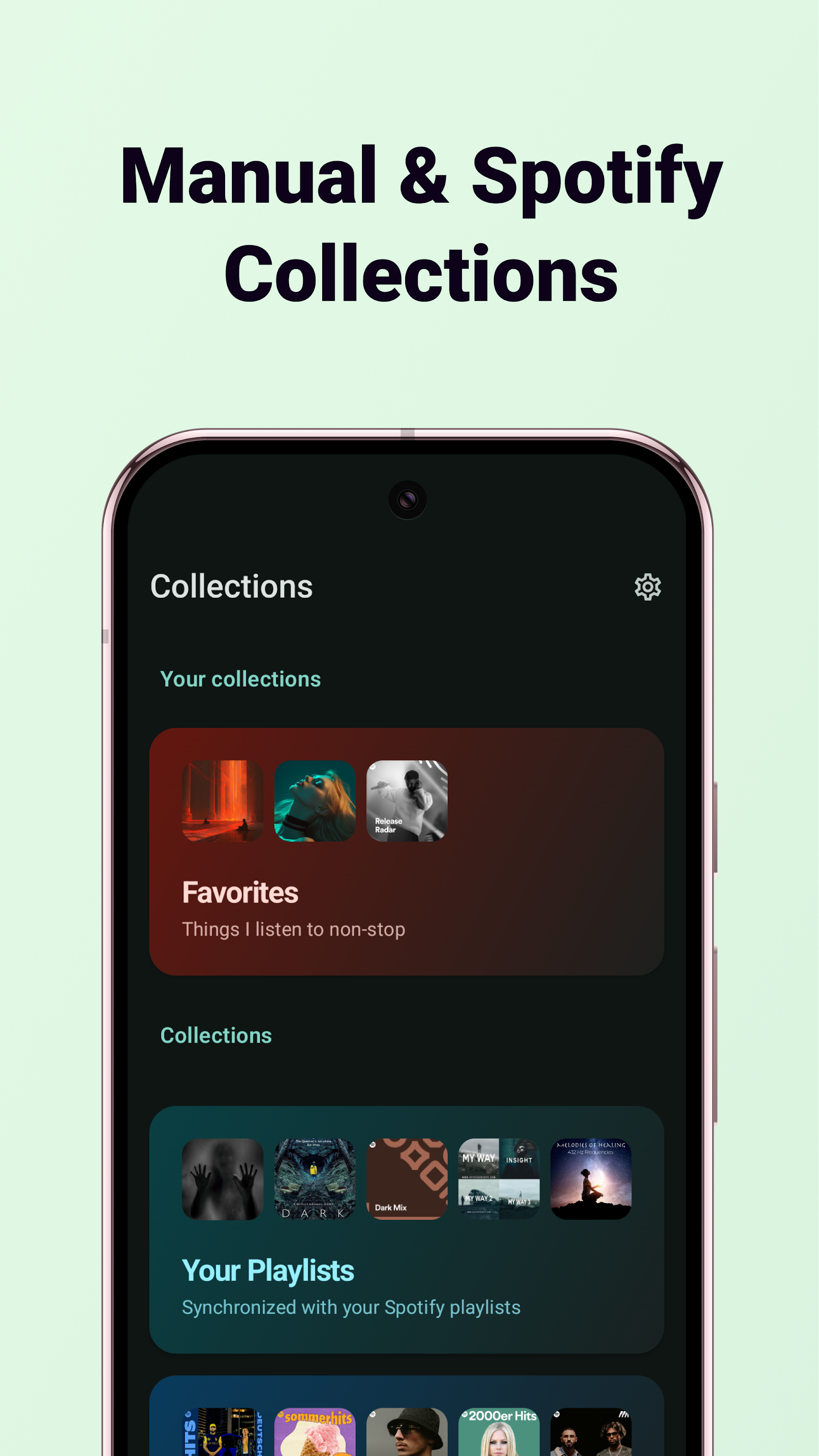 اسکرین شات 4 برنامه Widgetify for Spotify