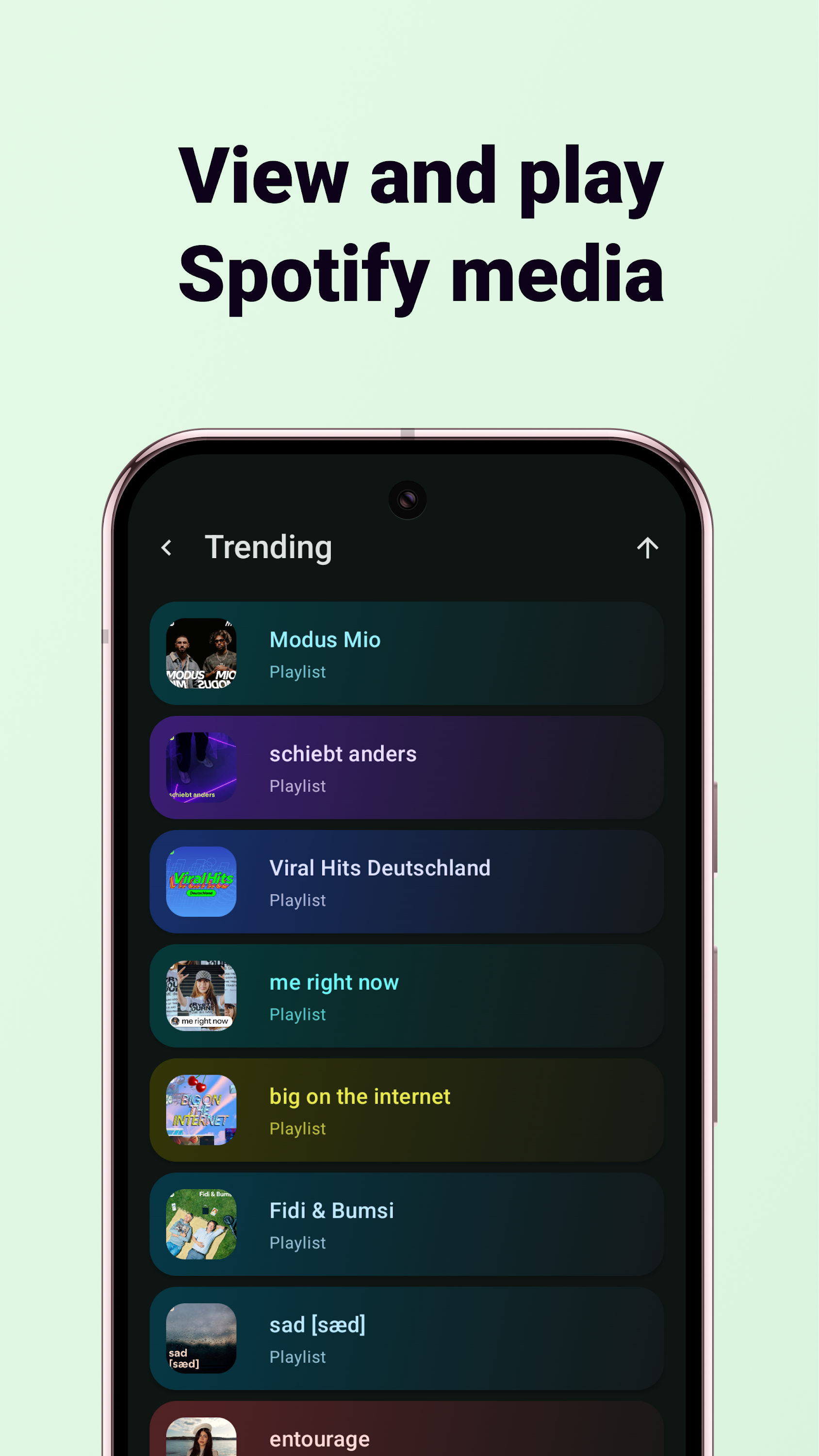 اسکرین شات 5 برنامه Widgetify for Spotify
