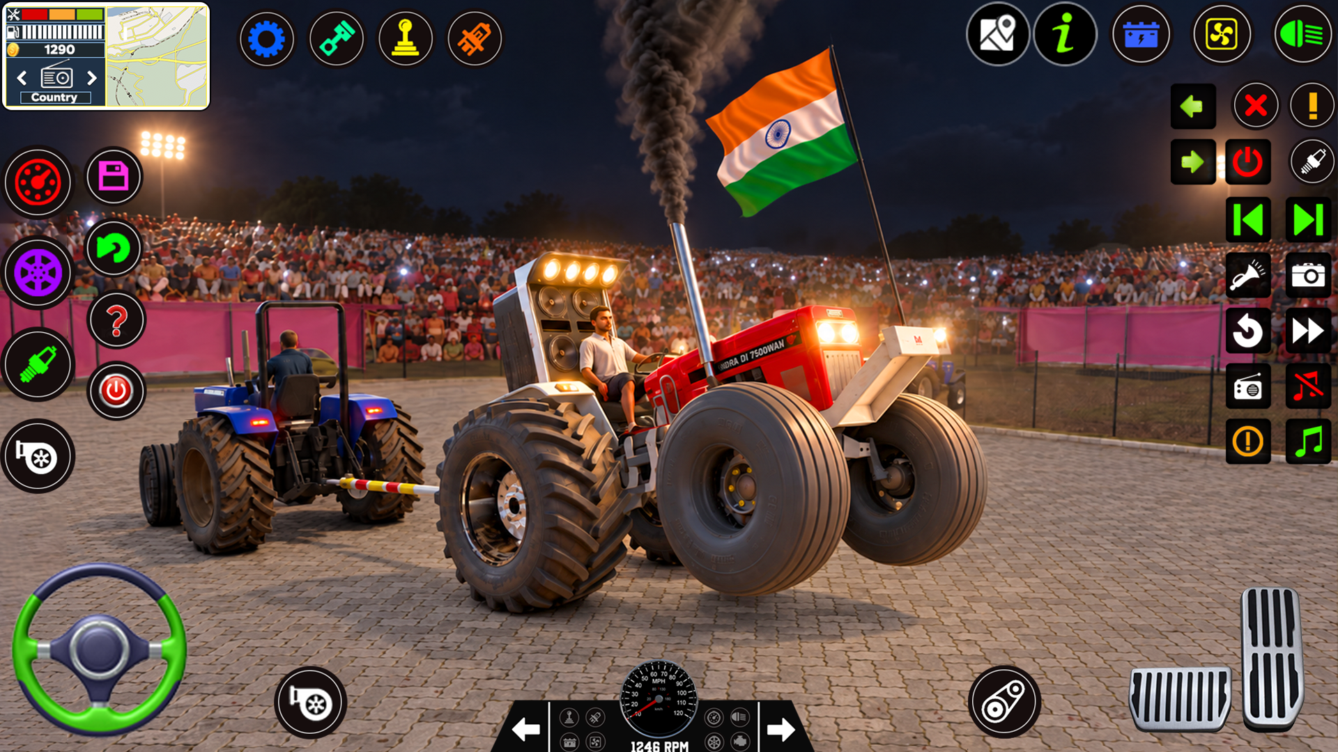 اسکرین شات 4 بازی Indian Tractor Games Simulator