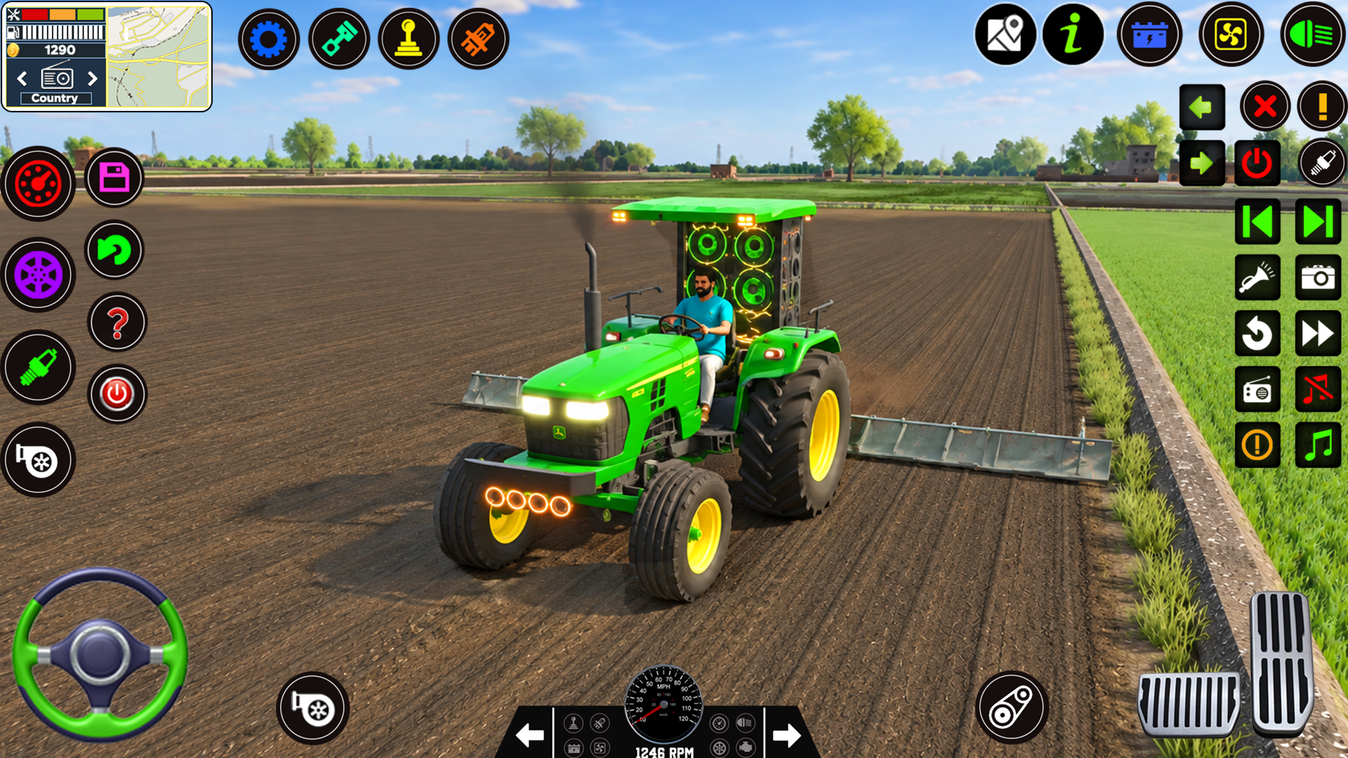 اسکرین شات 5 بازی Indian Tractor Games Simulator