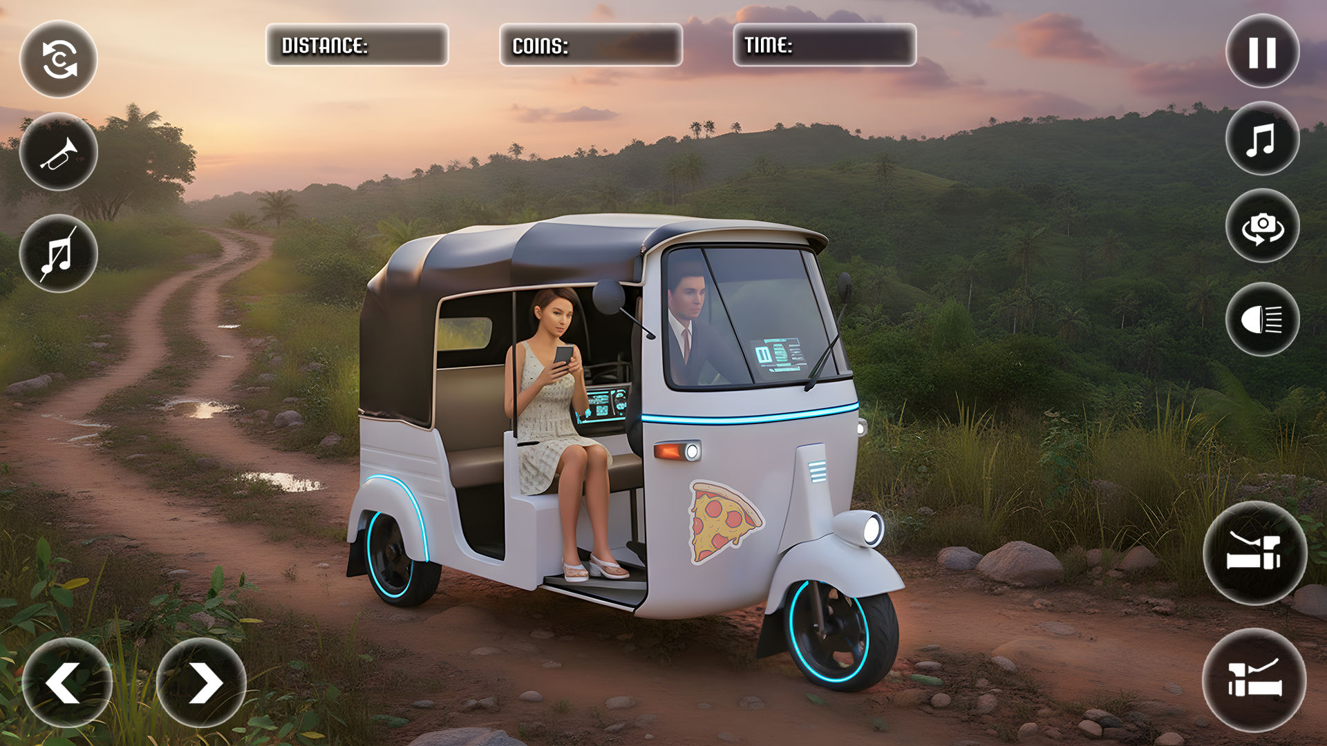 اسکرین شات 4 بازی TukTuk Game Offline Auto Games