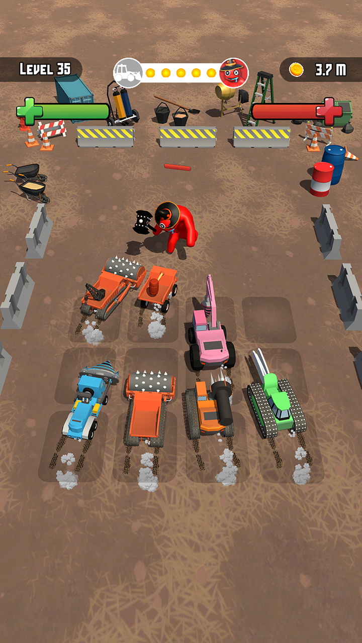 اسکرین شات 2 بازی Merge Destruction: City Smash