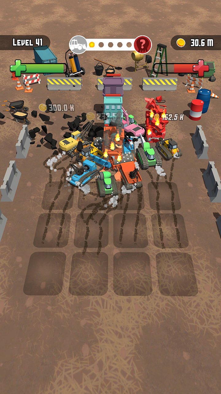 اسکرین شات 3 بازی Merge Destruction: City Smash