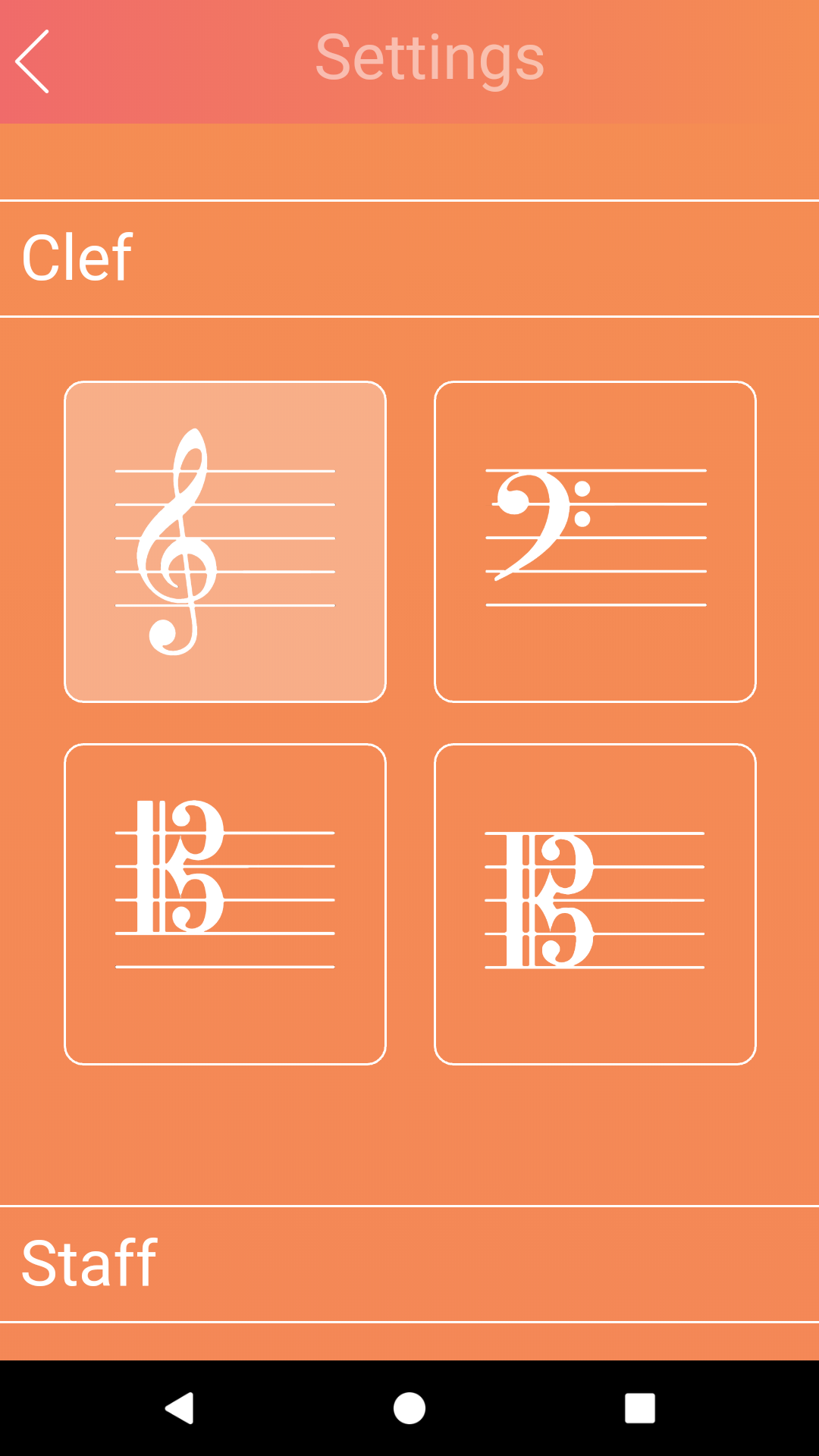 اسکرین شات 4 برنامه Solfa: learn music notes.