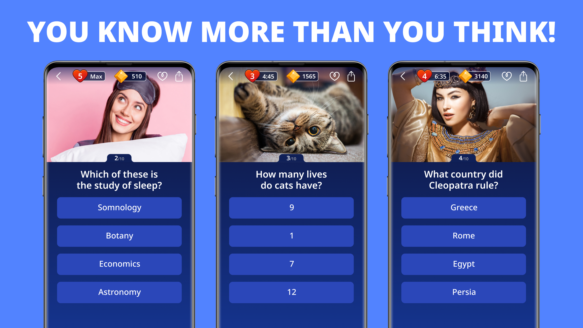 اسکرین شات 3 برنامه Antistress trivia - Zen Quiz