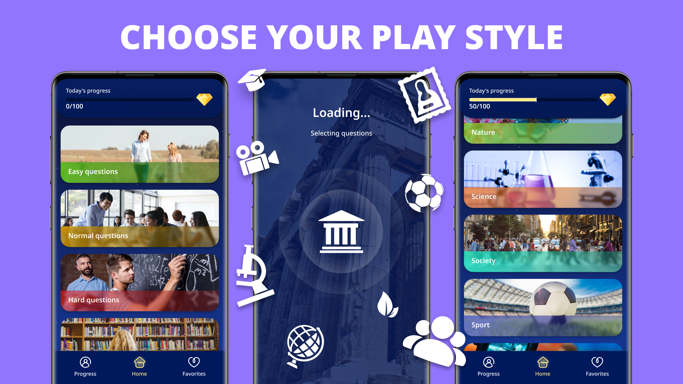 اسکرین شات 3 برنامه Antistress trivia - Zen Quiz