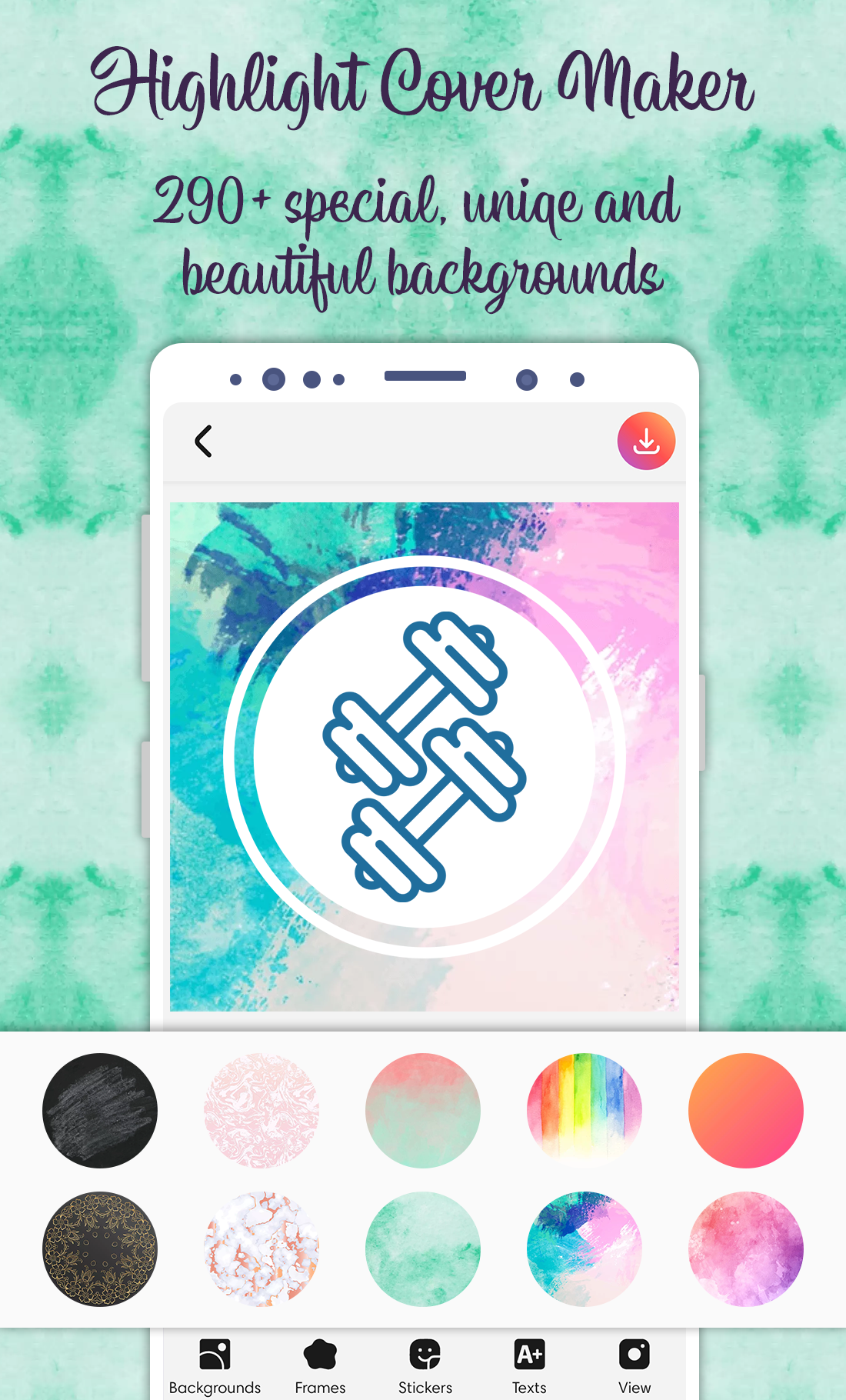اسکرین شات 4 برنامه Highlight Cover Maker of Story