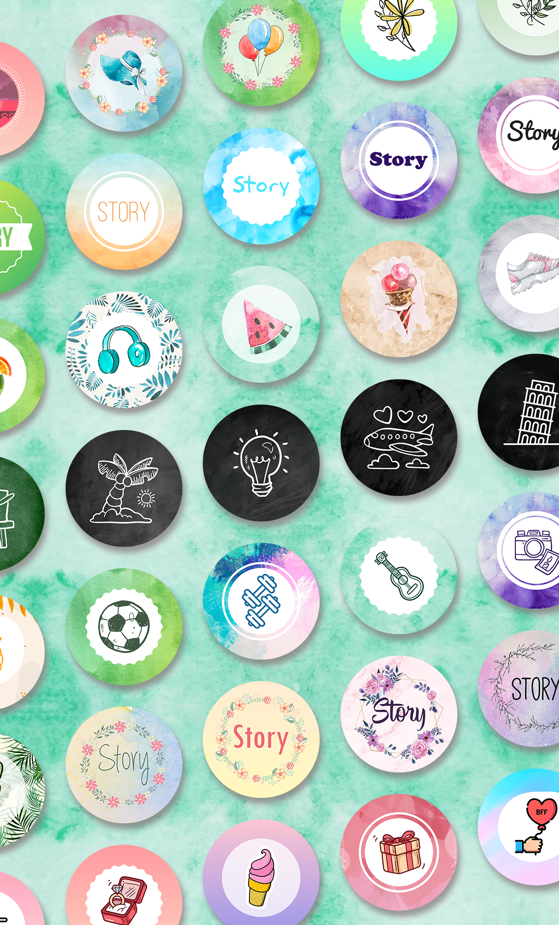 اسکرین شات 2 برنامه Highlight Cover Maker of Story