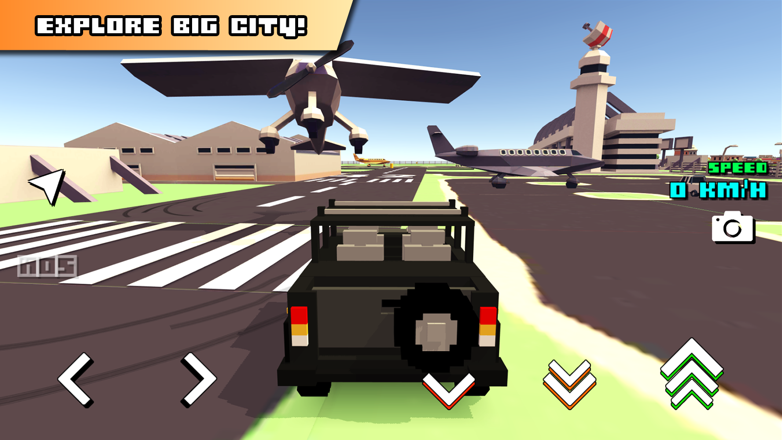 اسکرین شات 7 بازی Blocky Car Racer - racing game