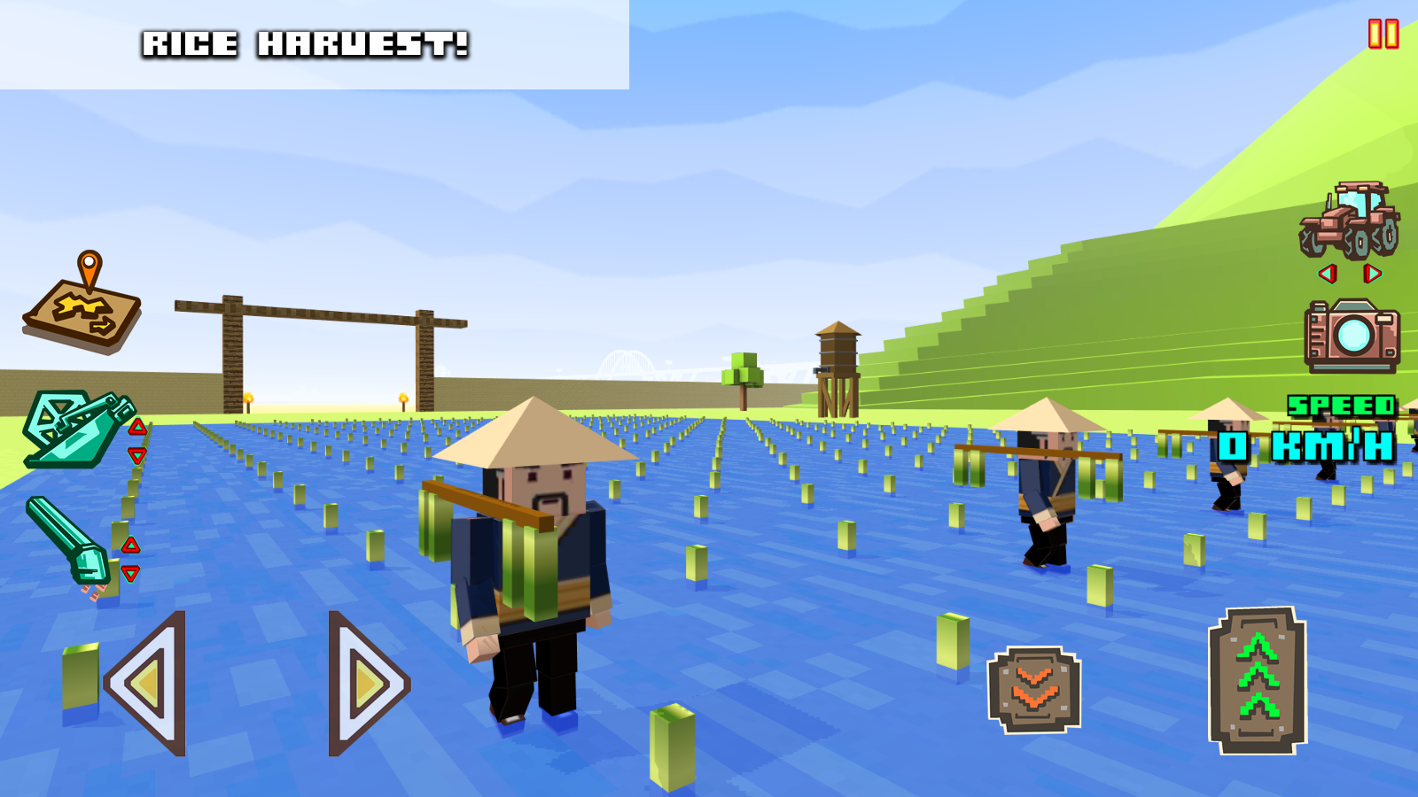اسکرین شات 6 بازی Blocky Farm Racing & Simulator