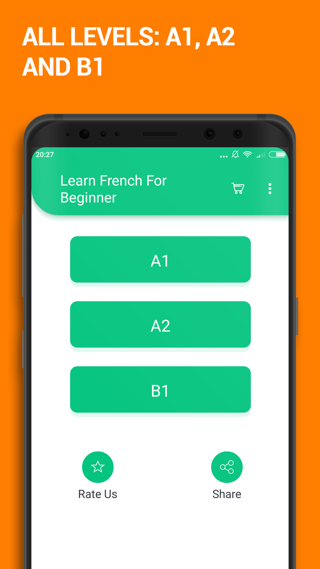 اسکرین شات 2 برنامه Learn French Beginner Grammar