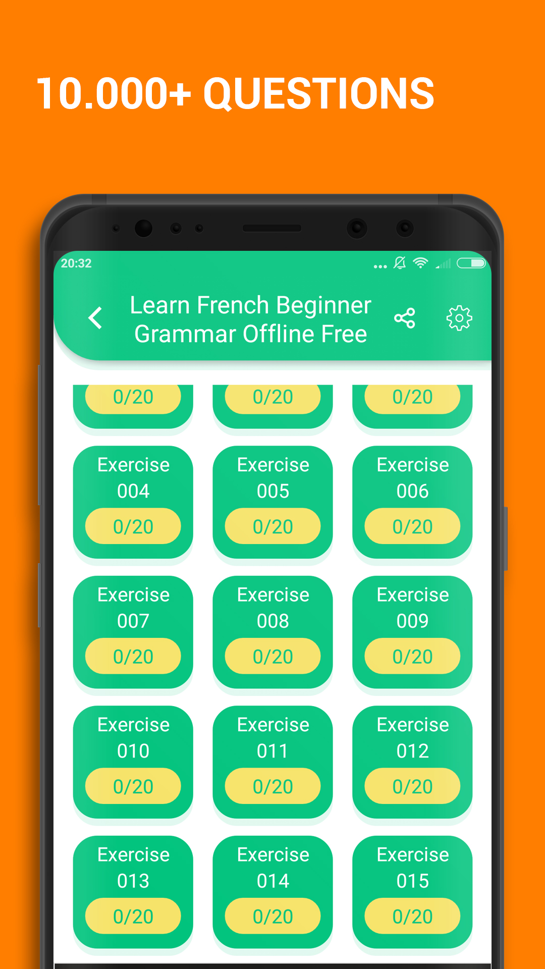 اسکرین شات 4 برنامه Learn French Beginner Grammar