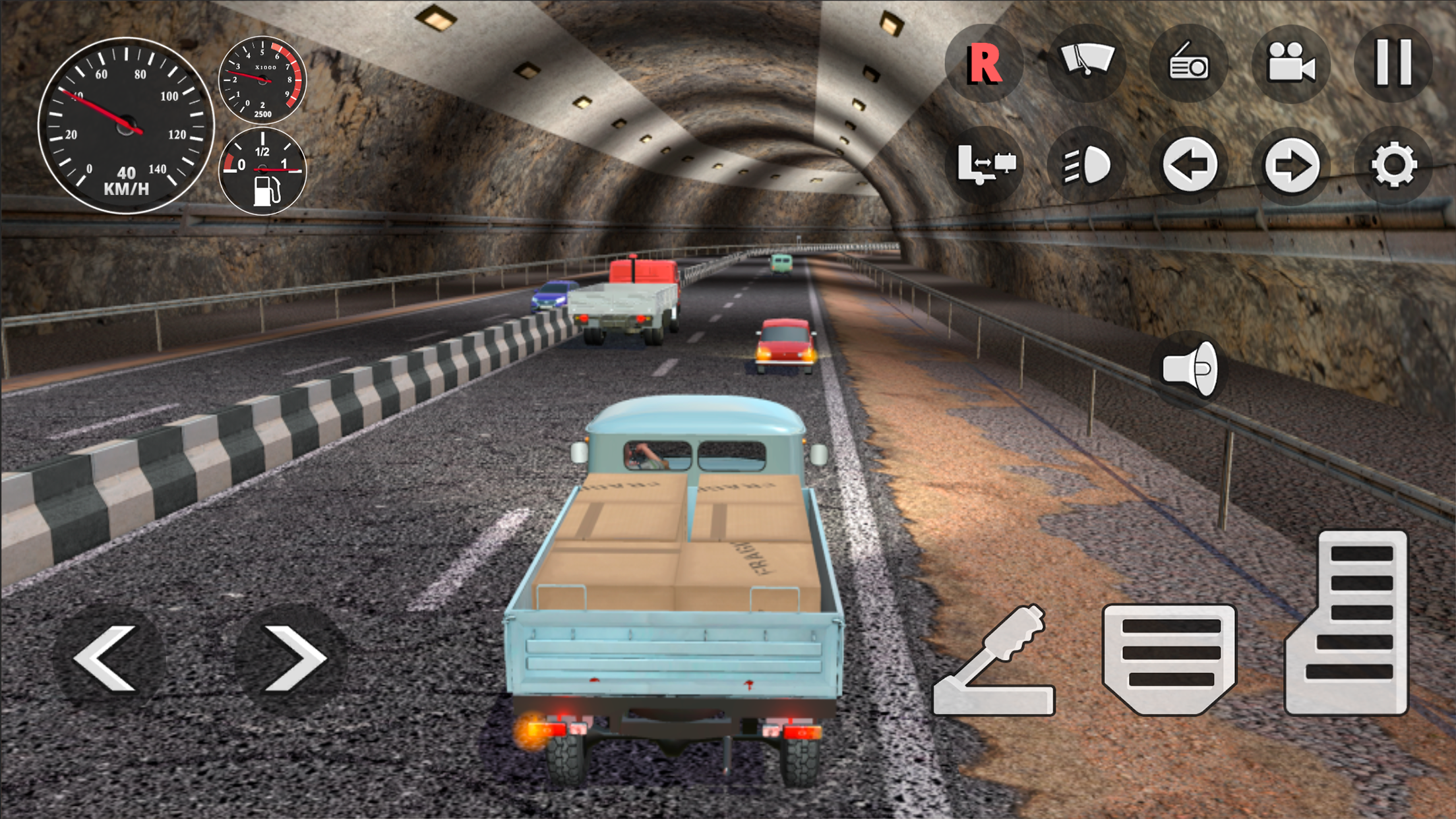 اسکرین شات 5 بازی Hard Truck Driver Simulator 3D