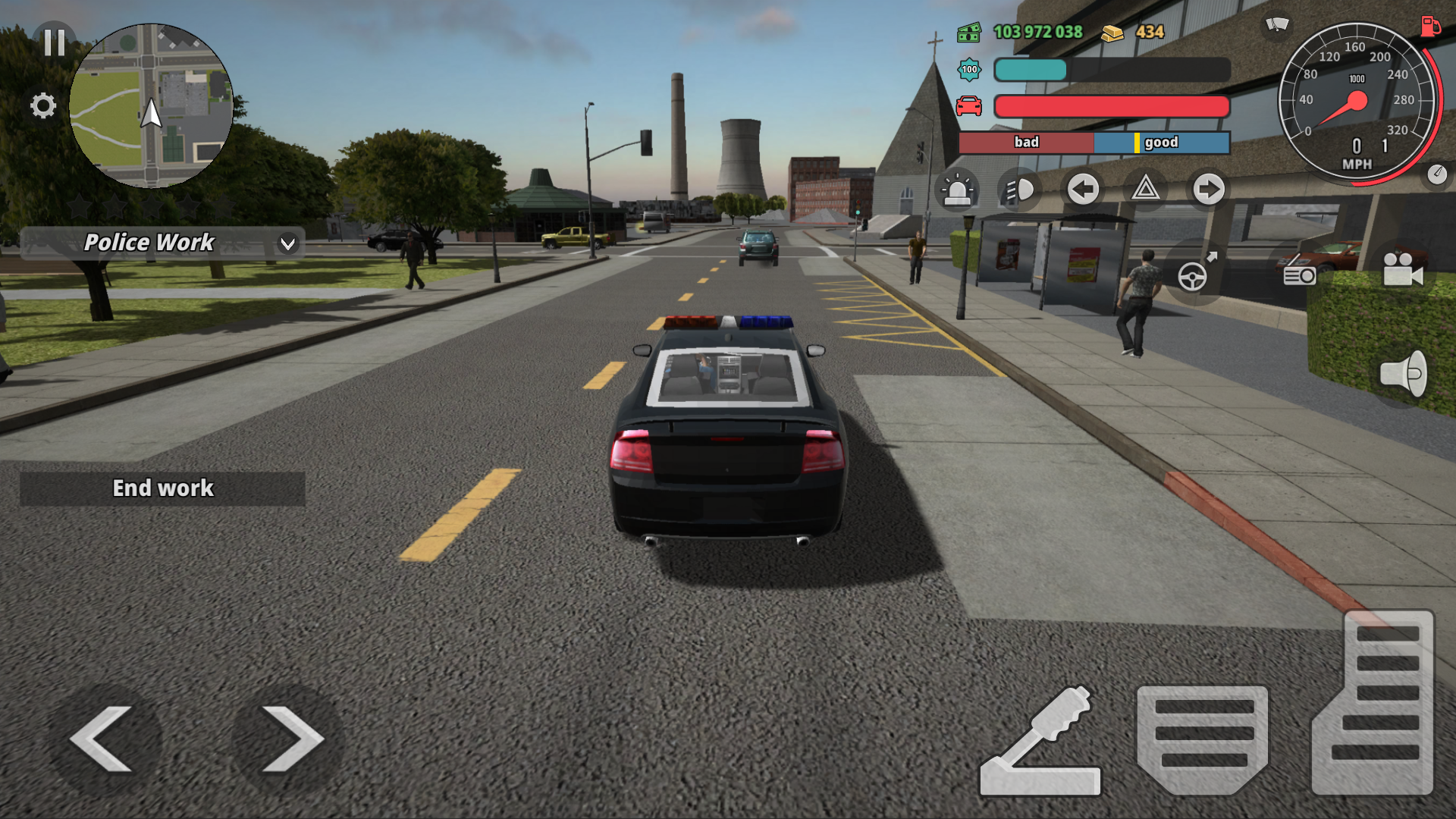 اسکرین شات 4 بازی Police Cop Simulator. Gang War