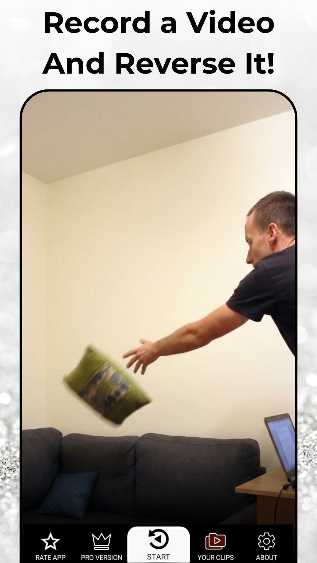 اسکرین شات 8 برنامه Reverse Movie FX - magic video