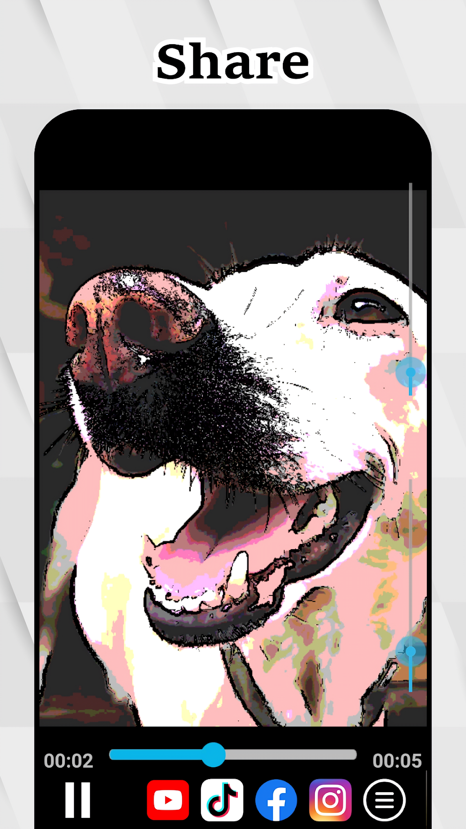 اسکرین شات 8 برنامه Video Effects & Filters V2Art