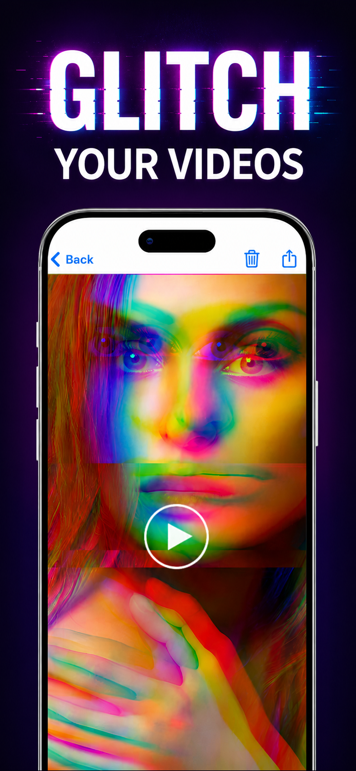 اسکرین شات 1 برنامه Video Effects & Filters V2Art