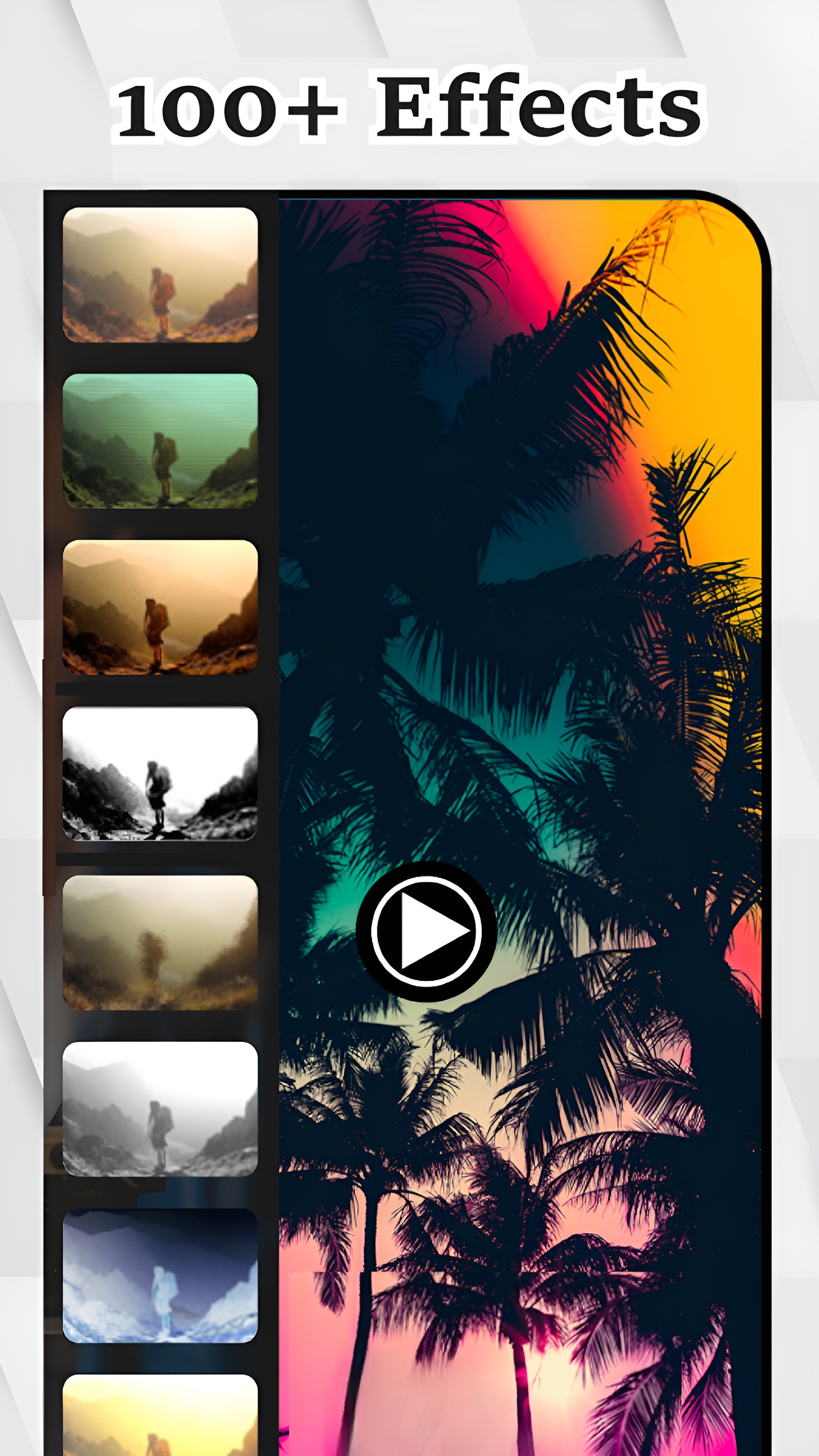 اسکرین شات 1 برنامه V2Art: Video Effects & Filters
