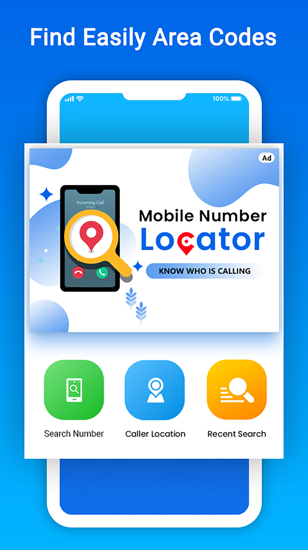 اسکرین شات 4 برنامه Mobile Number Search