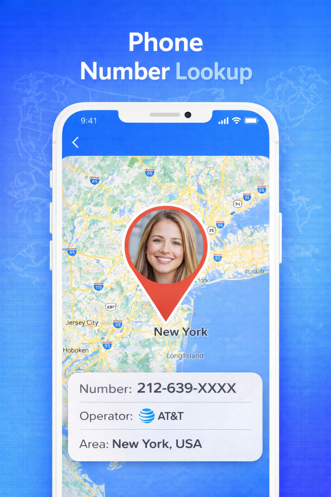 اسکرین شات 2 برنامه Mobile Number Search