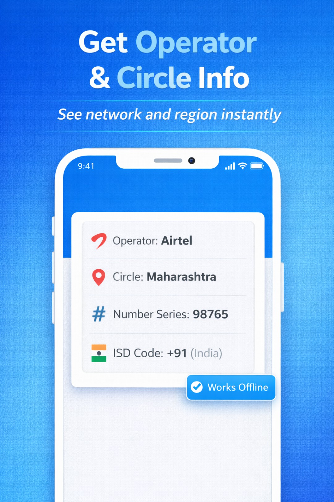اسکرین شات 6 برنامه Mobile Number Search