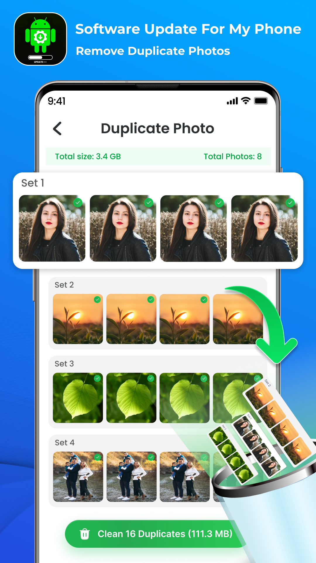 اسکرین شات 3 برنامه Software Update for my phone