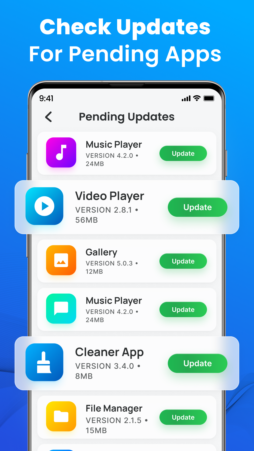 اسکرین شات 2 برنامه Software Update Phone Update