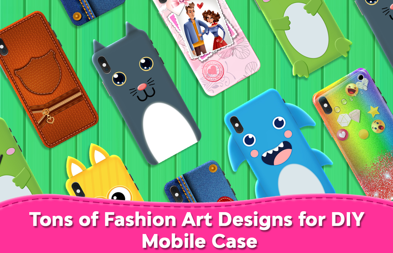 اسکرین شات 4 بازی DIY Mobile Phone Case Makeover