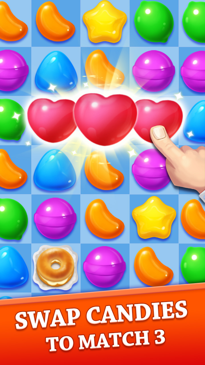 اسکرین شات 1 بازی Sweet Candy Crack