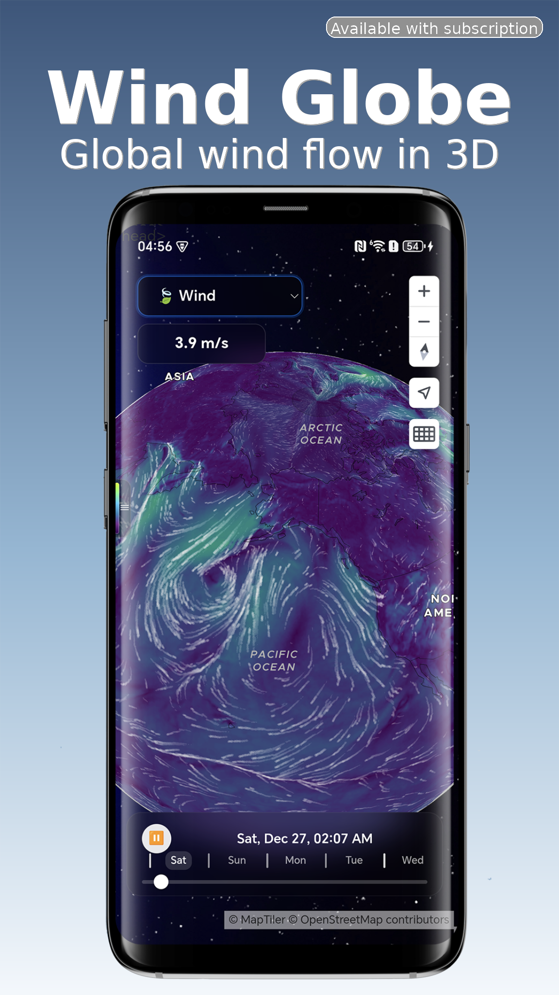 اسکرین شات 8 برنامه Animated 3D Weather