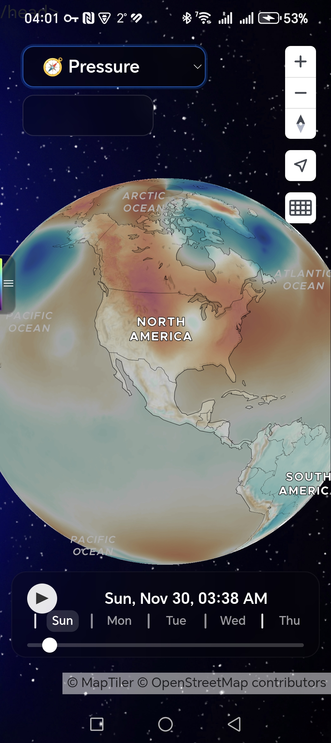 اسکرین شات 4 برنامه Weather Neon