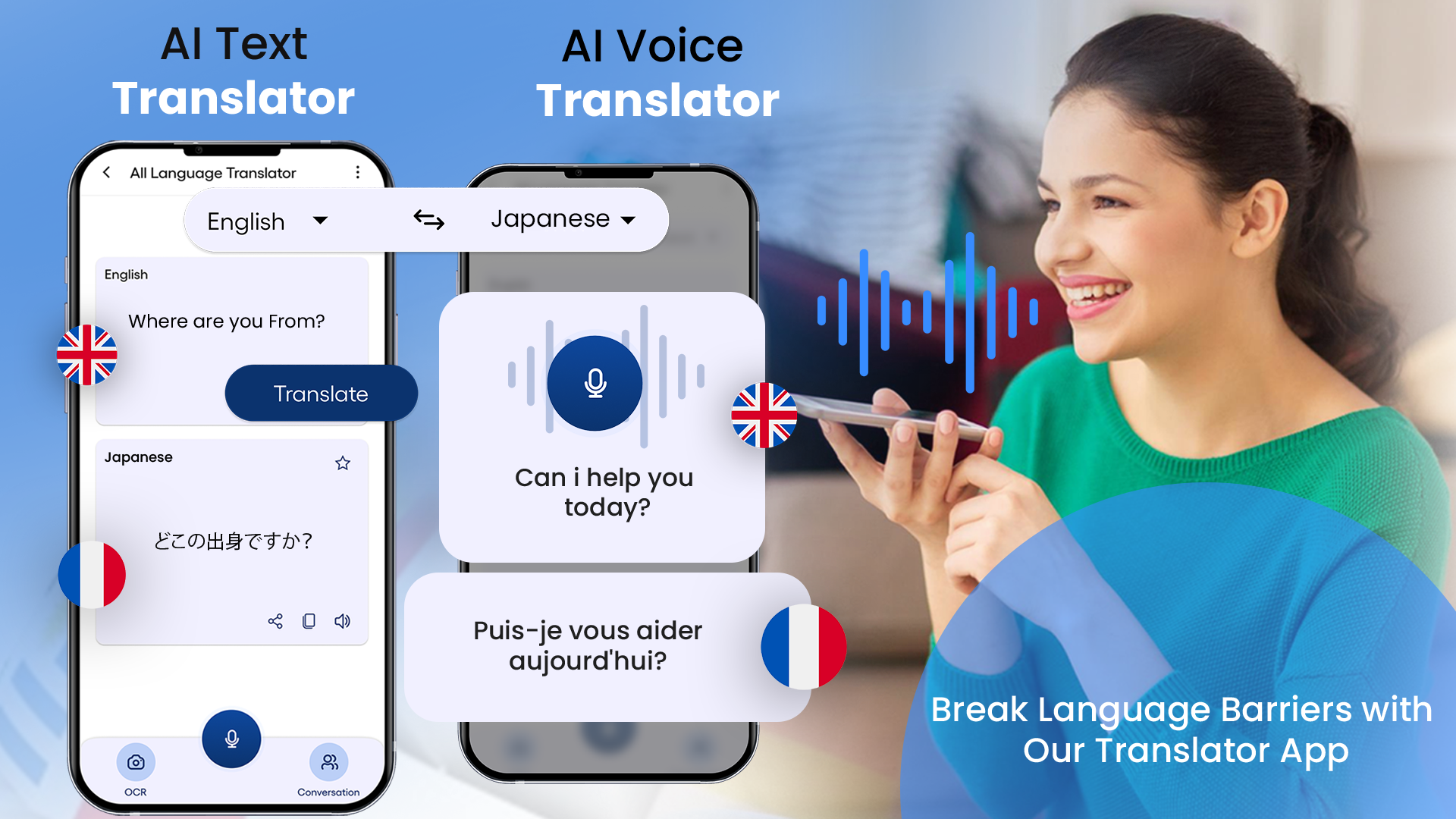 اسکرین شات 5 برنامه All Languages Translator