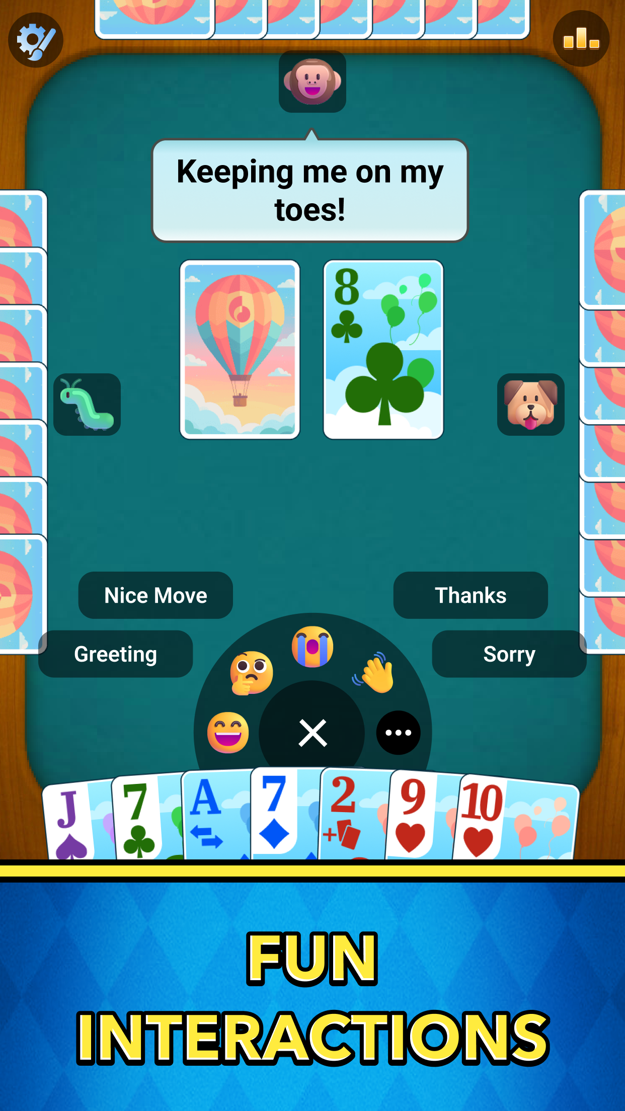 اسکرین شات 2 بازی Crazy Eights