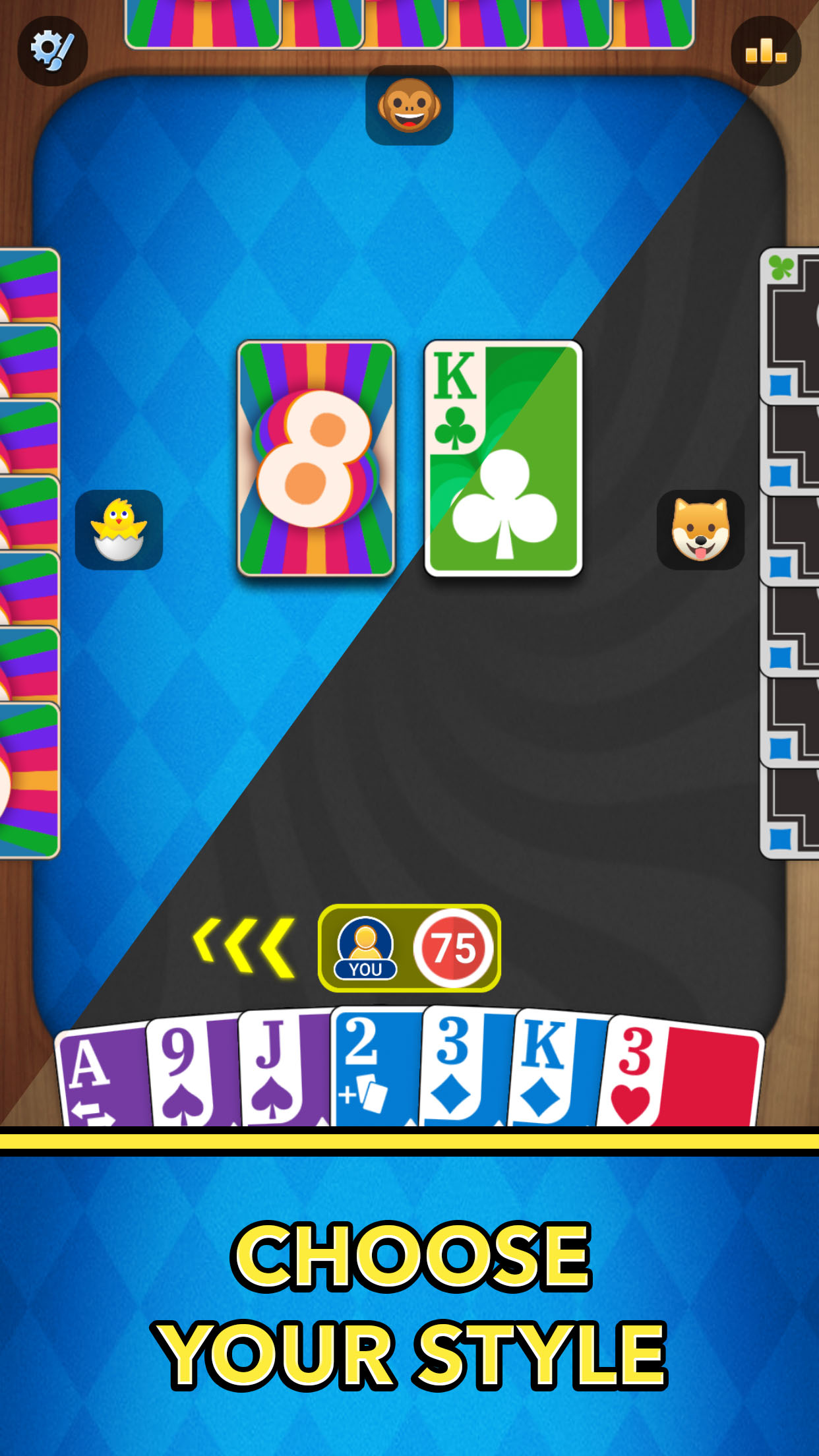 اسکرین شات 3 بازی Crazy Eights
