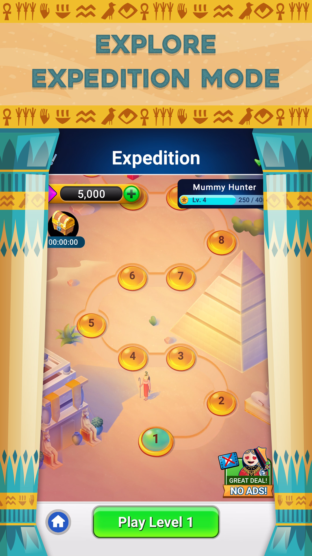 اسکرین شات 1 بازی Pyramid Solitaire - Card Games