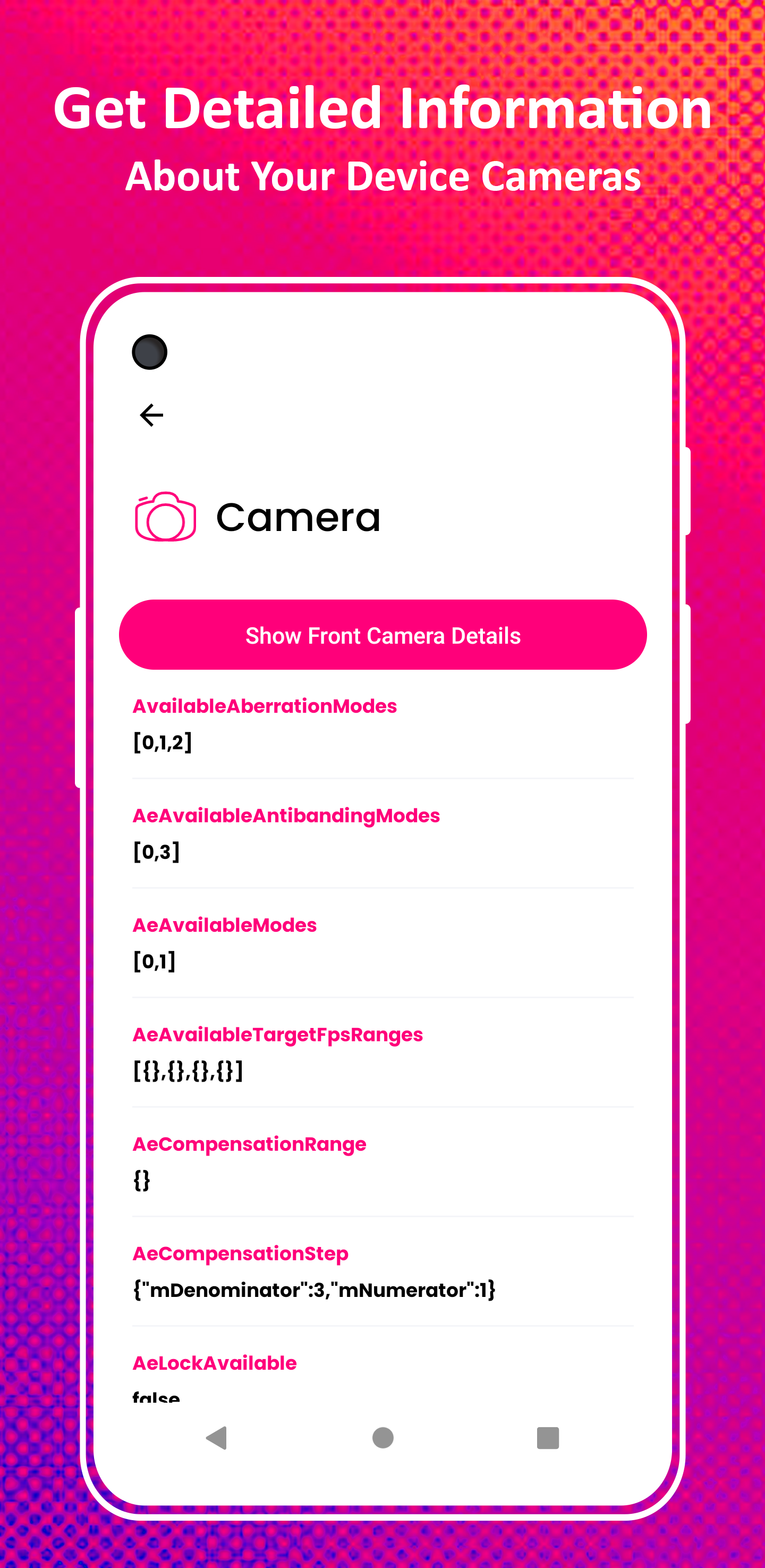 اسکرین شات 5 برنامه CPU-M Pro - Device Info