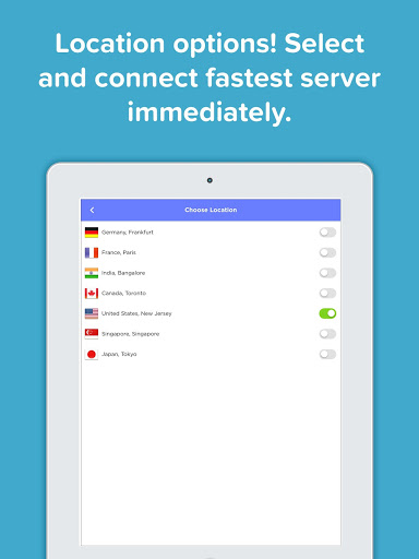 اسکرین شات 6 برنامه Jet VPN
