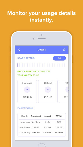 اسکرین شات 4 برنامه Jet VPN