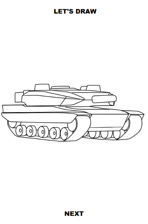 اسکرین شات 5 برنامه Draw Battle Tanks