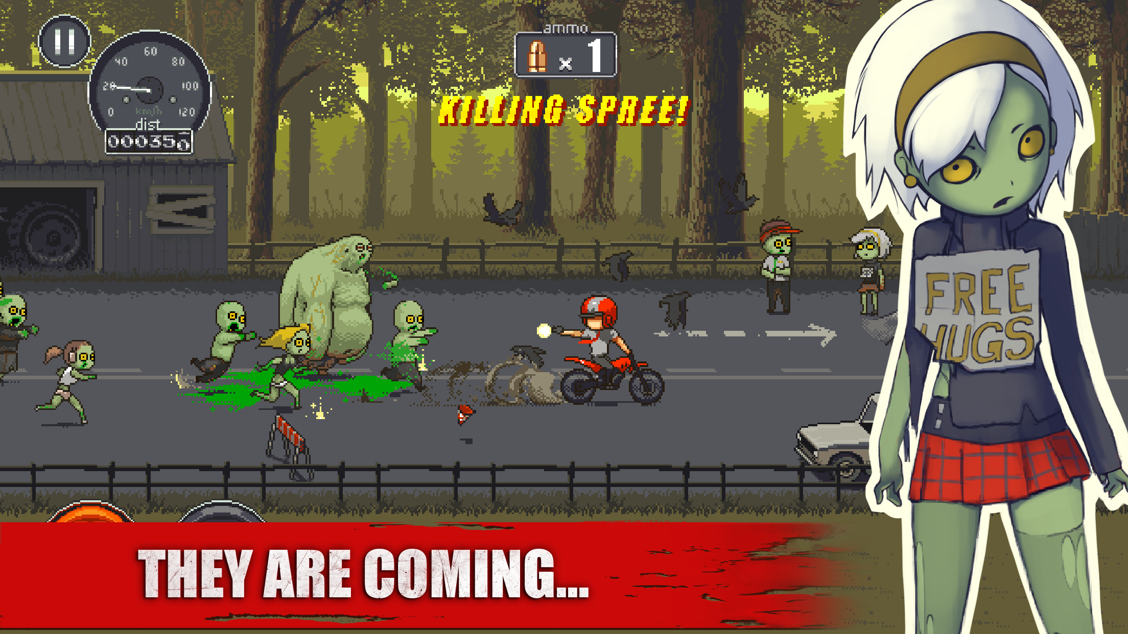 اسکرین شات 1 بازی Dead Ahead: Zombie bike racing