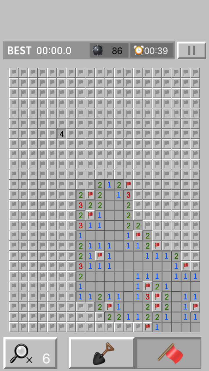 اسکرین شات 6 بازی Minesweeper King