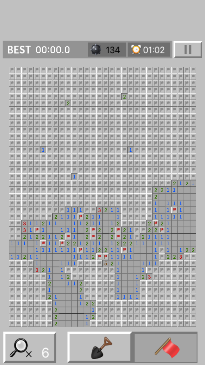 اسکرین شات 7 بازی Minesweeper King