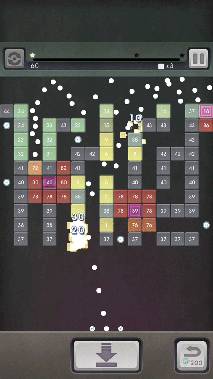 اسکرین شات 5 بازی Bricks Breaker Mission