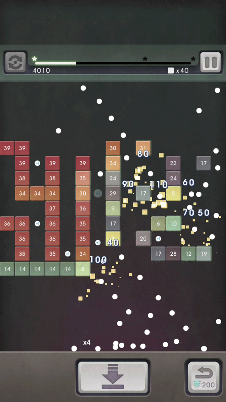 اسکرین شات 4 بازی Bricks Breaker Mission